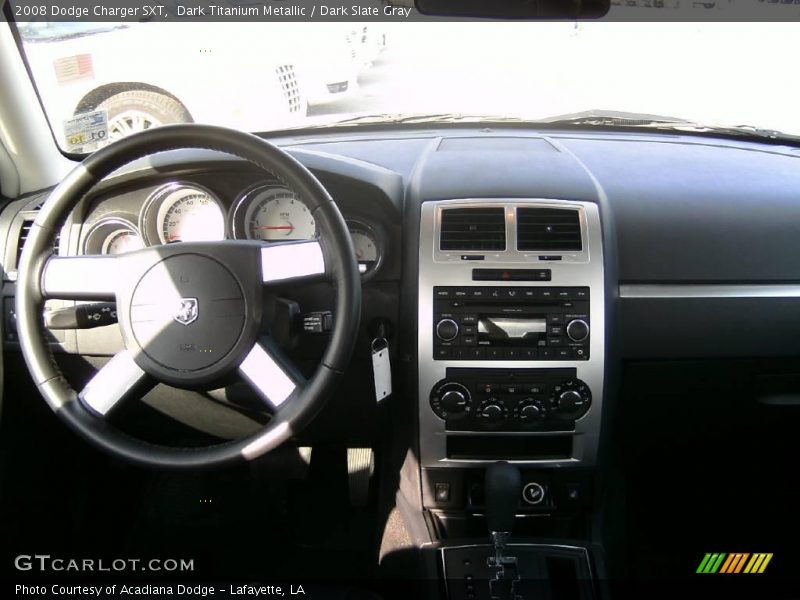 Dark Titanium Metallic / Dark Slate Gray 2008 Dodge Charger SXT