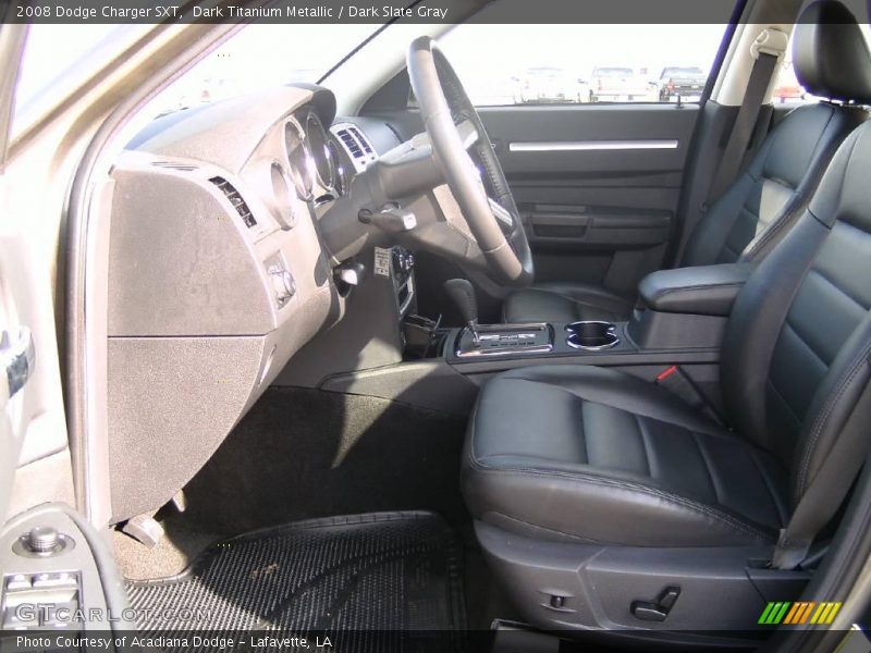 Dark Titanium Metallic / Dark Slate Gray 2008 Dodge Charger SXT