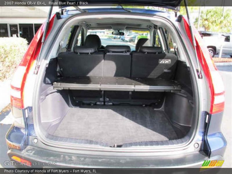 Royal Blue Pearl / Black 2007 Honda CR-V EX-L