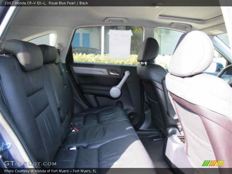 Royal Blue Pearl / Black 2007 Honda CR-V EX-L