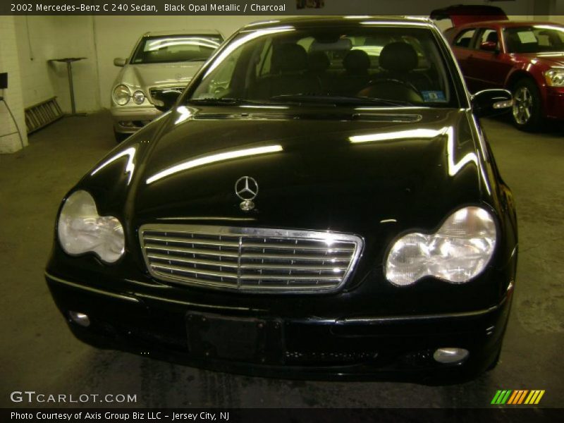 Black Opal Metallic / Charcoal 2002 Mercedes-Benz C 240 Sedan