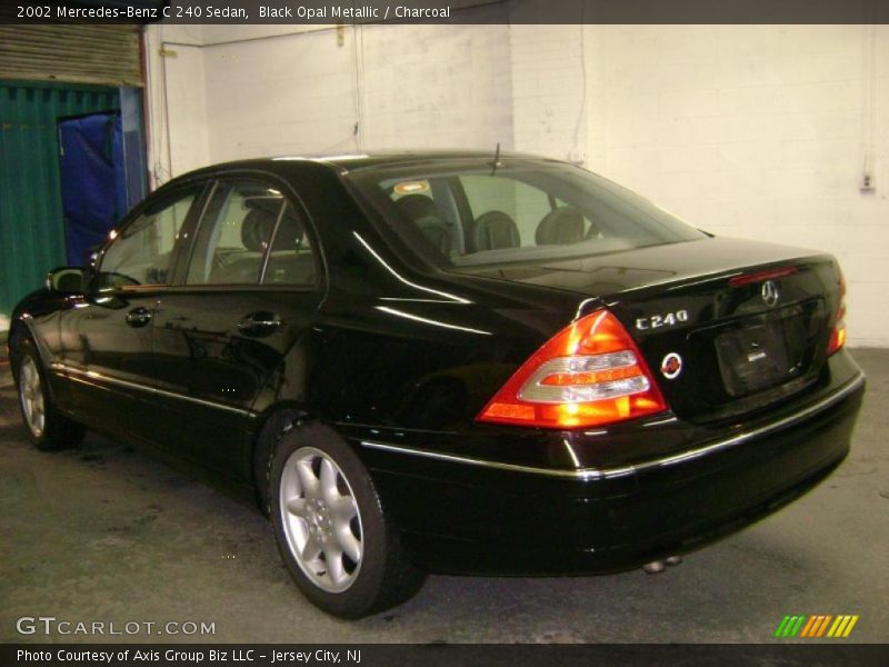 Black Opal Metallic / Charcoal 2002 Mercedes-Benz C 240 Sedan