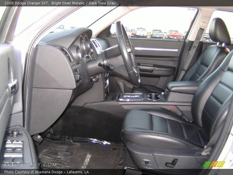 Bright Silver Metallic / Dark Slate Gray 2008 Dodge Charger SXT