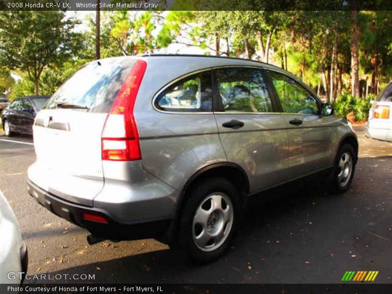 Whistler Silver Metallic / Gray 2008 Honda CR-V LX