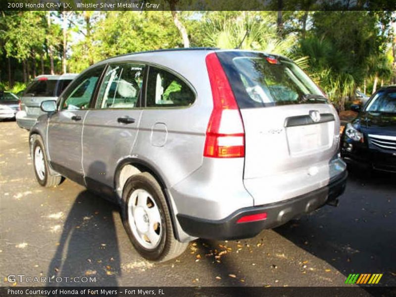 Whistler Silver Metallic / Gray 2008 Honda CR-V LX