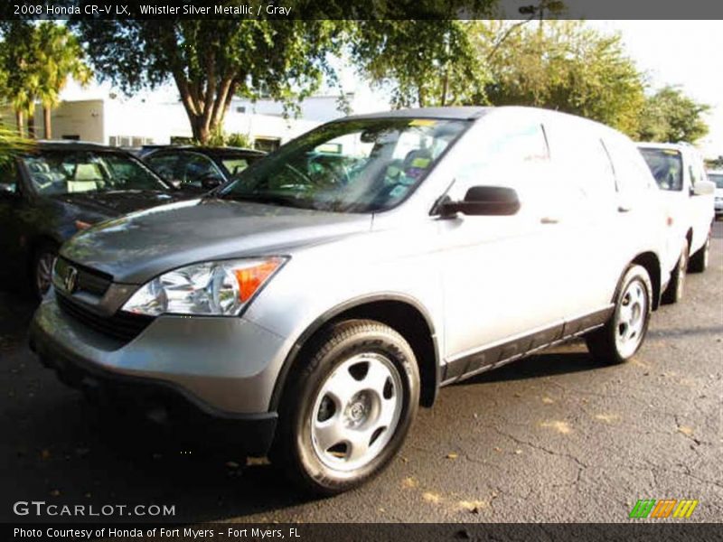 Whistler Silver Metallic / Gray 2008 Honda CR-V LX
