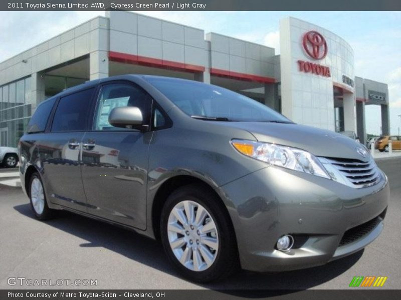  2011 Sienna Limited AWD Cypress Green Pearl