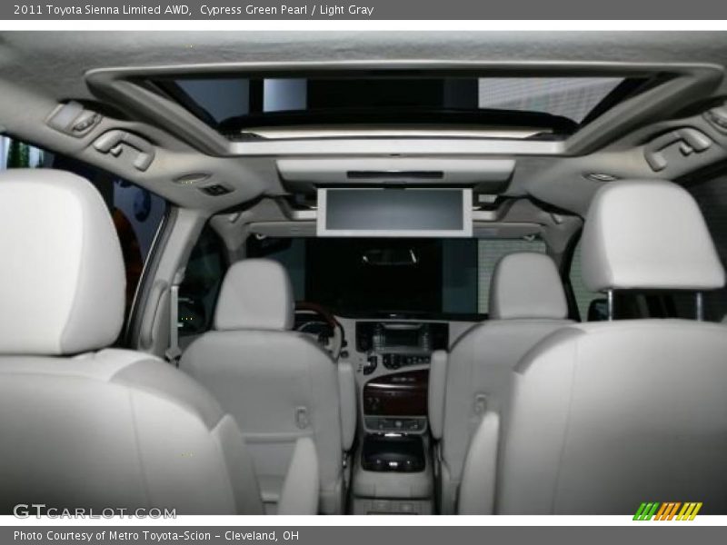  2011 Sienna Limited AWD Light Gray Interior