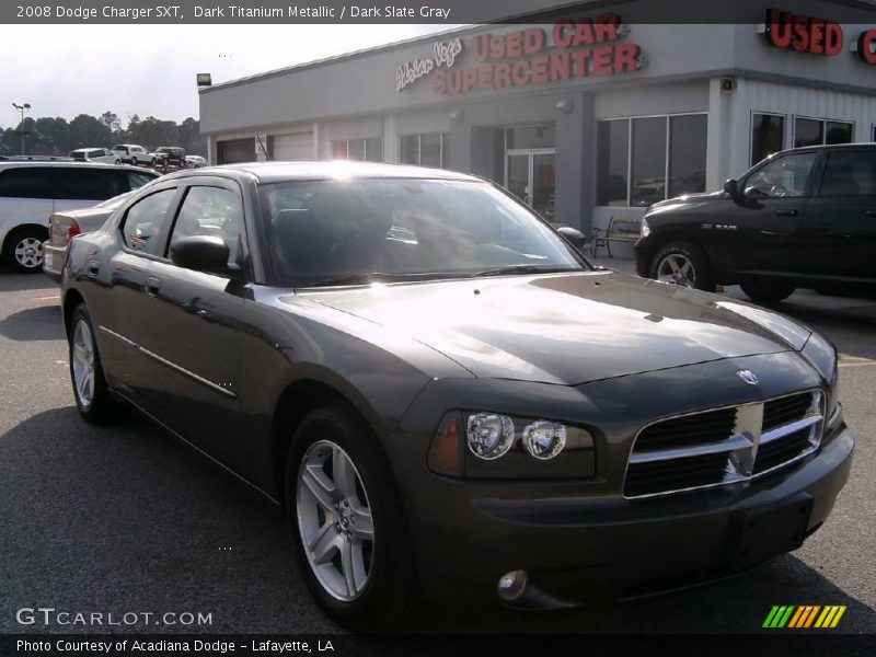 Dark Titanium Metallic / Dark Slate Gray 2008 Dodge Charger SXT
