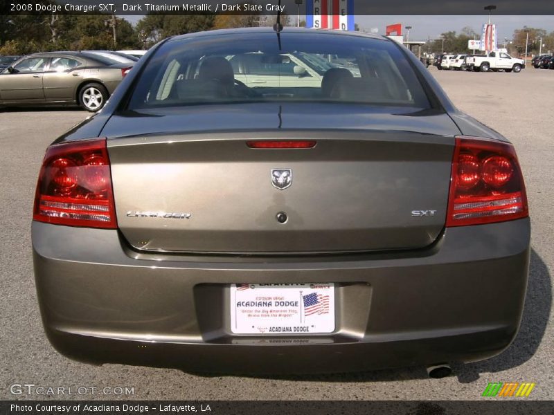 Dark Titanium Metallic / Dark Slate Gray 2008 Dodge Charger SXT