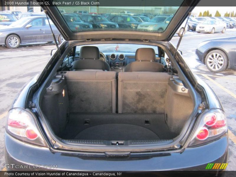Black Pearl / GS Black Cloth 2008 Hyundai Tiburon GS