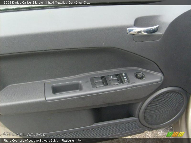 Light Khaki Metallic / Dark Slate Gray 2008 Dodge Caliber SE