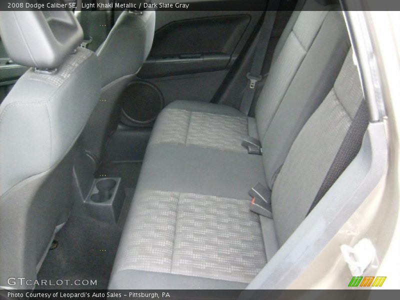 Light Khaki Metallic / Dark Slate Gray 2008 Dodge Caliber SE