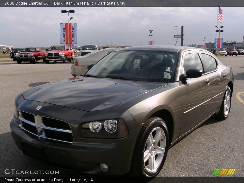Dark Titanium Metallic / Dark Slate Gray 2008 Dodge Charger SXT