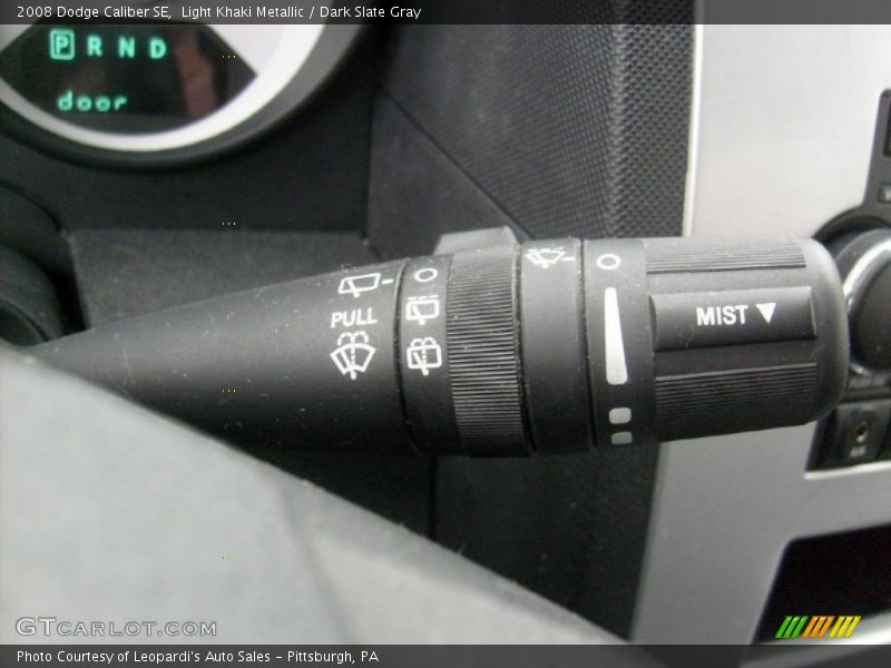 Light Khaki Metallic / Dark Slate Gray 2008 Dodge Caliber SE