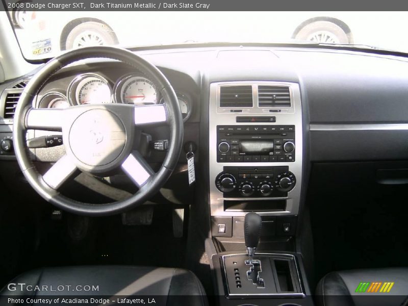Dark Titanium Metallic / Dark Slate Gray 2008 Dodge Charger SXT