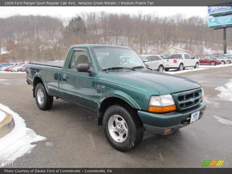 Front 3/4 View of 1999 Ranger Sport Regular Cab 4x4