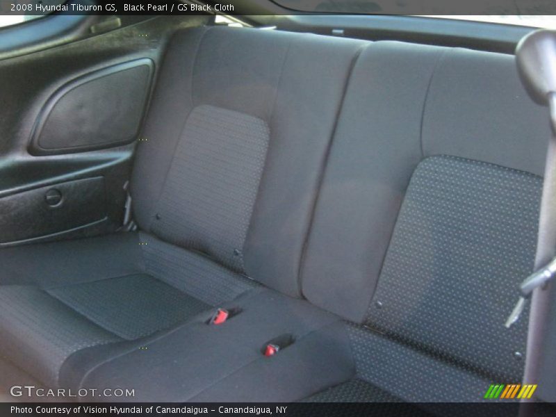 Black Pearl / GS Black Cloth 2008 Hyundai Tiburon GS