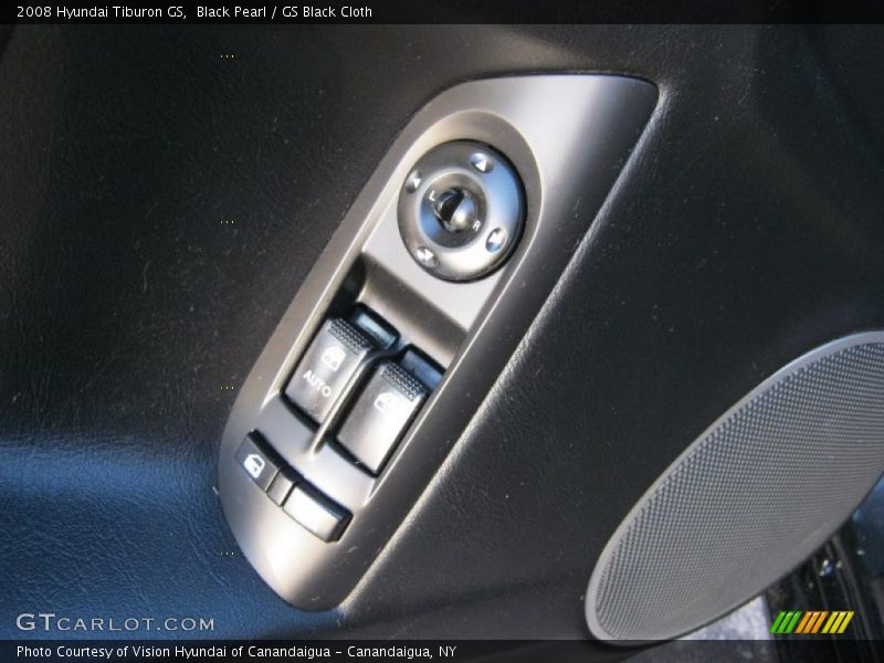 Black Pearl / GS Black Cloth 2008 Hyundai Tiburon GS