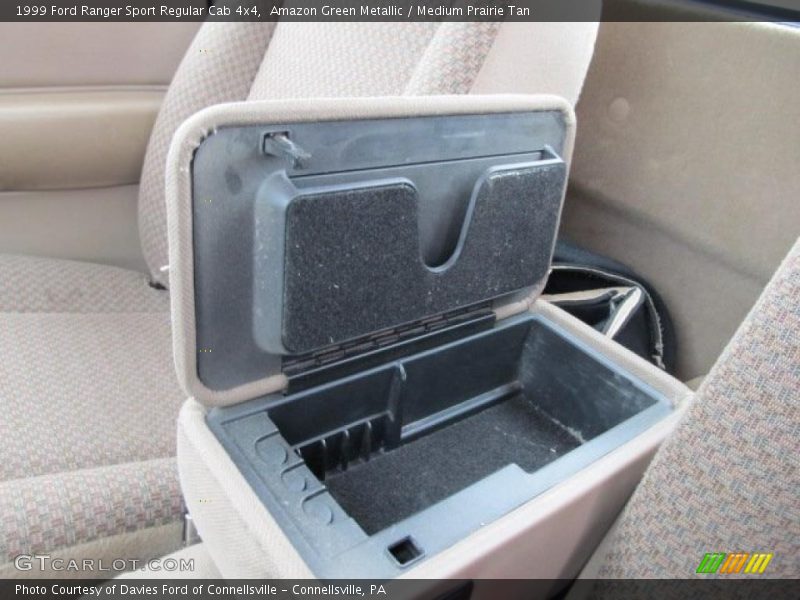 Amazon Green Metallic / Medium Prairie Tan 1999 Ford Ranger Sport Regular Cab 4x4