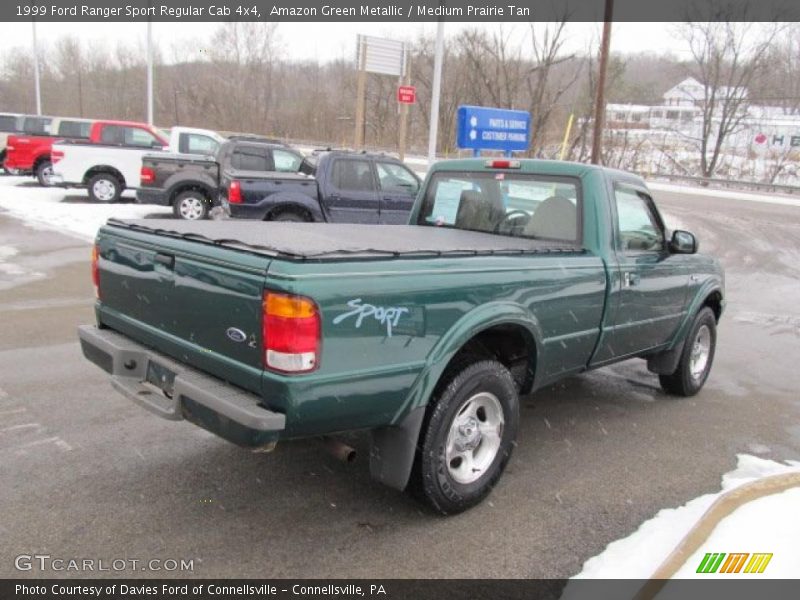  1999 Ranger Sport Regular Cab 4x4 Amazon Green Metallic