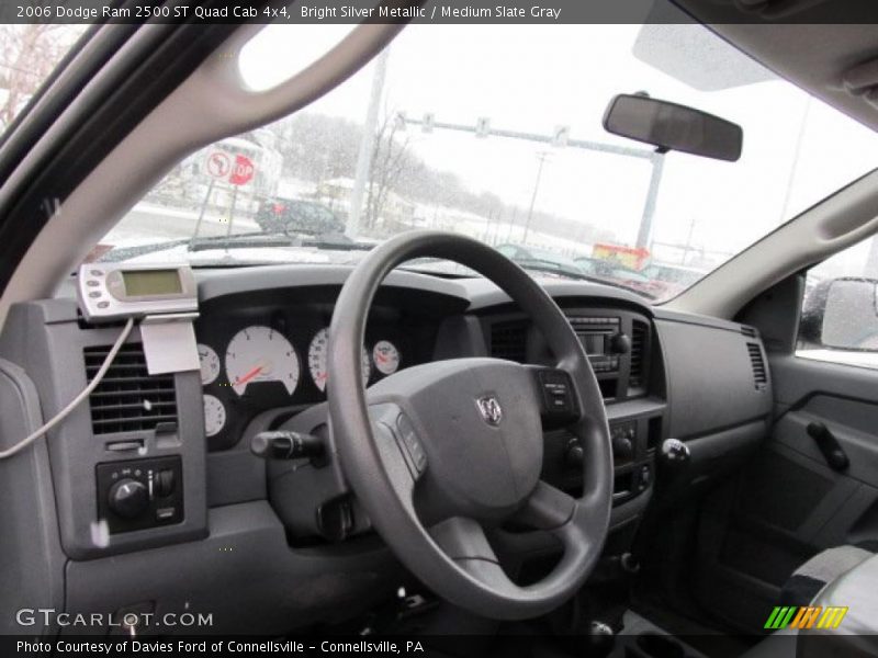 Bright Silver Metallic / Medium Slate Gray 2006 Dodge Ram 2500 ST Quad Cab 4x4