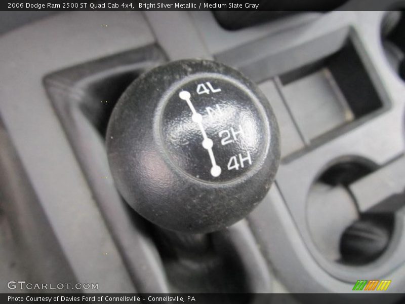 Bright Silver Metallic / Medium Slate Gray 2006 Dodge Ram 2500 ST Quad Cab 4x4