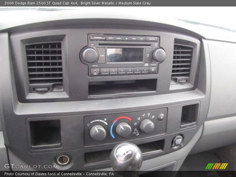 Bright Silver Metallic / Medium Slate Gray 2006 Dodge Ram 2500 ST Quad Cab 4x4