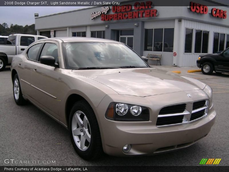 Light Sandstone Metallic / Dark Slate Gray 2008 Dodge Charger SXT