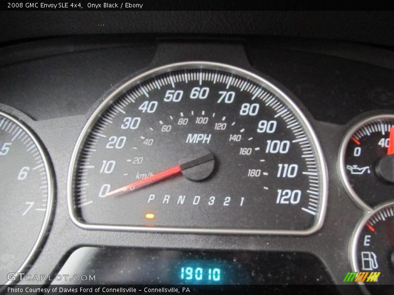 Onyx Black / Ebony 2008 GMC Envoy SLE 4x4