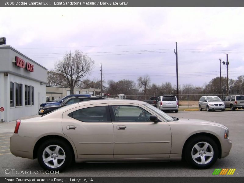 Light Sandstone Metallic / Dark Slate Gray 2008 Dodge Charger SXT