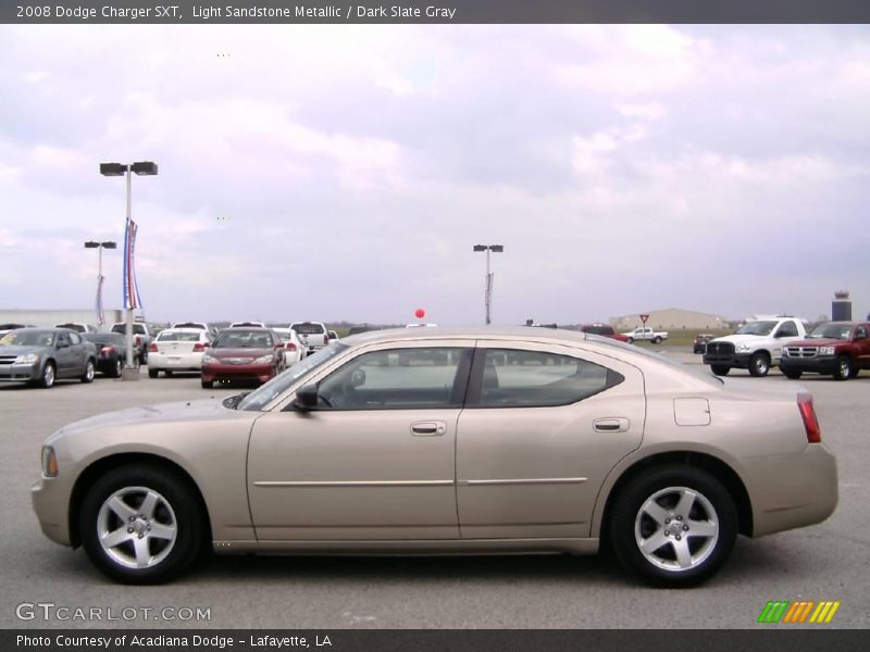Light Sandstone Metallic / Dark Slate Gray 2008 Dodge Charger SXT