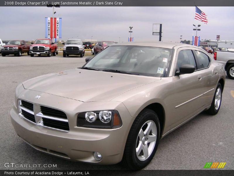 Light Sandstone Metallic / Dark Slate Gray 2008 Dodge Charger SXT