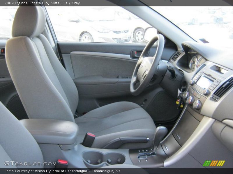 Slate Blue / Gray 2009 Hyundai Sonata GLS