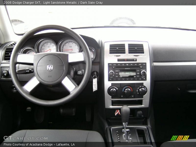 Light Sandstone Metallic / Dark Slate Gray 2008 Dodge Charger SXT