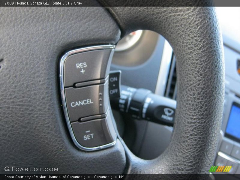 Slate Blue / Gray 2009 Hyundai Sonata GLS