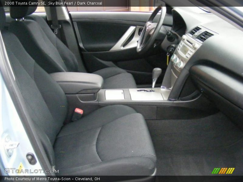 Sky Blue Pearl / Dark Charcoal 2008 Toyota Camry SE