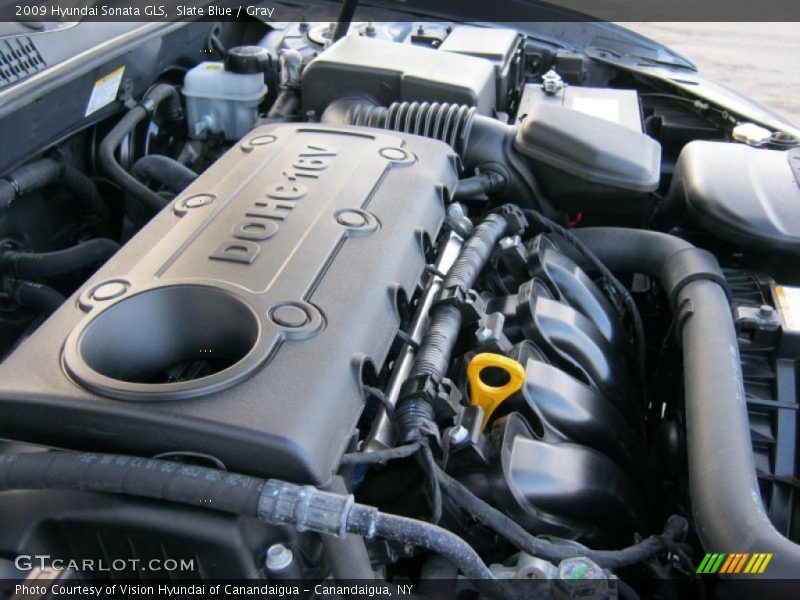 Slate Blue / Gray 2009 Hyundai Sonata GLS