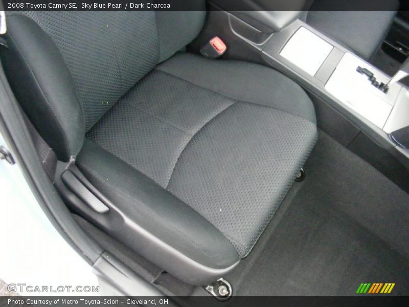 Sky Blue Pearl / Dark Charcoal 2008 Toyota Camry SE