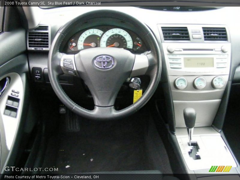 Sky Blue Pearl / Dark Charcoal 2008 Toyota Camry SE