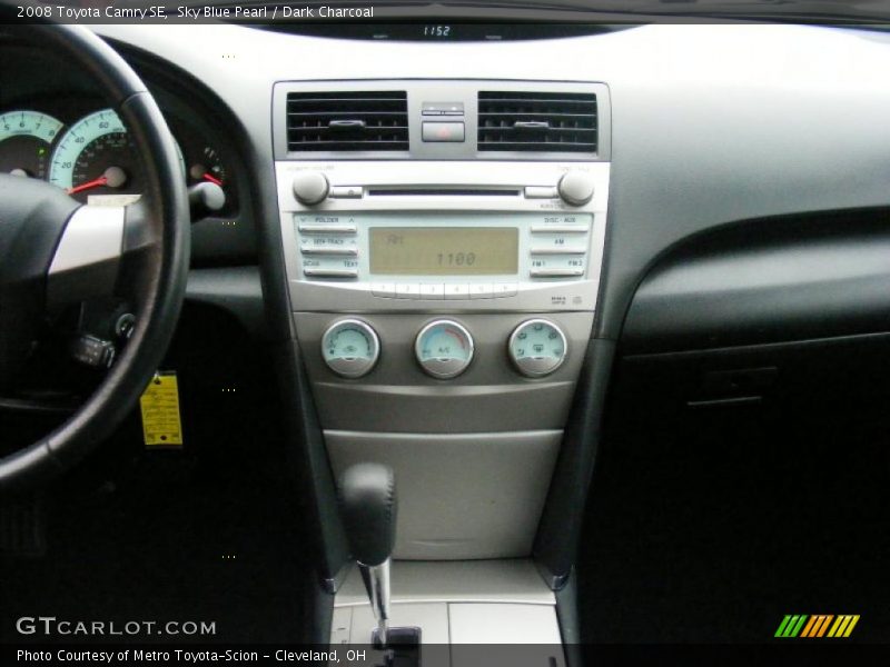 Sky Blue Pearl / Dark Charcoal 2008 Toyota Camry SE