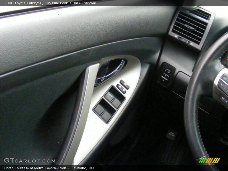 Sky Blue Pearl / Dark Charcoal 2008 Toyota Camry SE