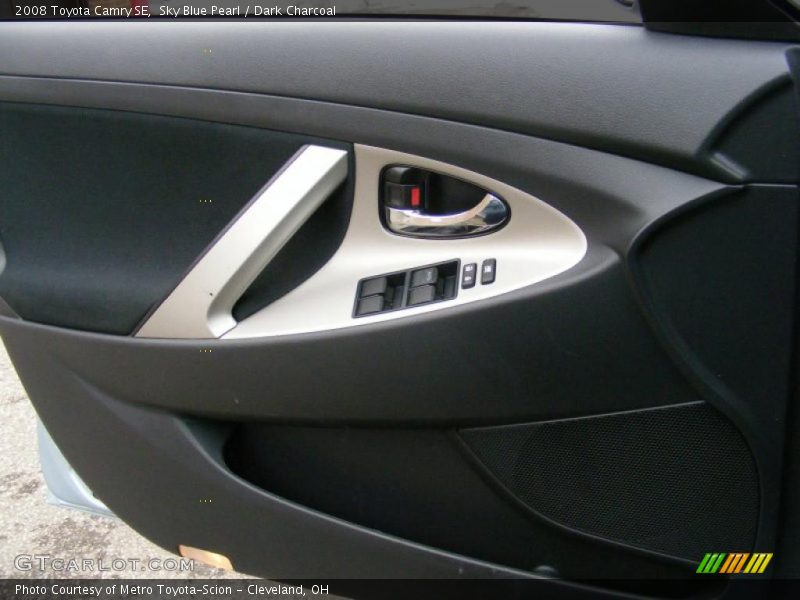 Sky Blue Pearl / Dark Charcoal 2008 Toyota Camry SE
