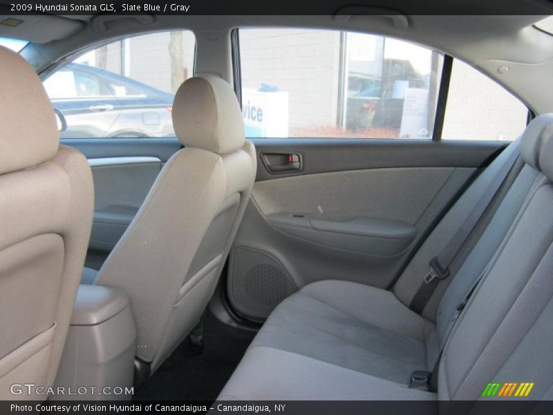 Slate Blue / Gray 2009 Hyundai Sonata GLS