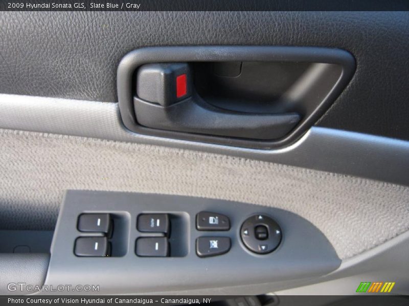 Slate Blue / Gray 2009 Hyundai Sonata GLS