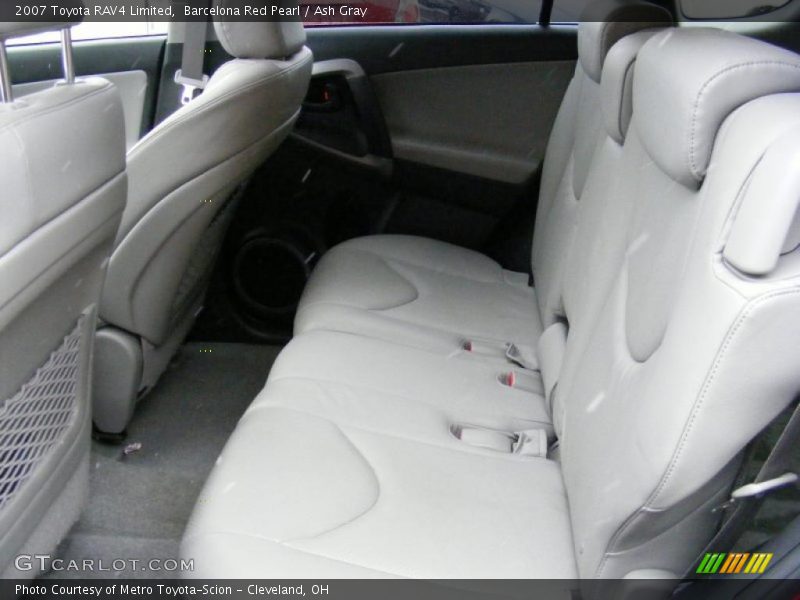 Barcelona Red Pearl / Ash Gray 2007 Toyota RAV4 Limited