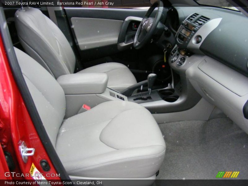  2007 RAV4 Limited Ash Gray Interior