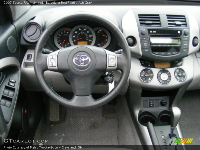 Dashboard of 2007 RAV4 Limited