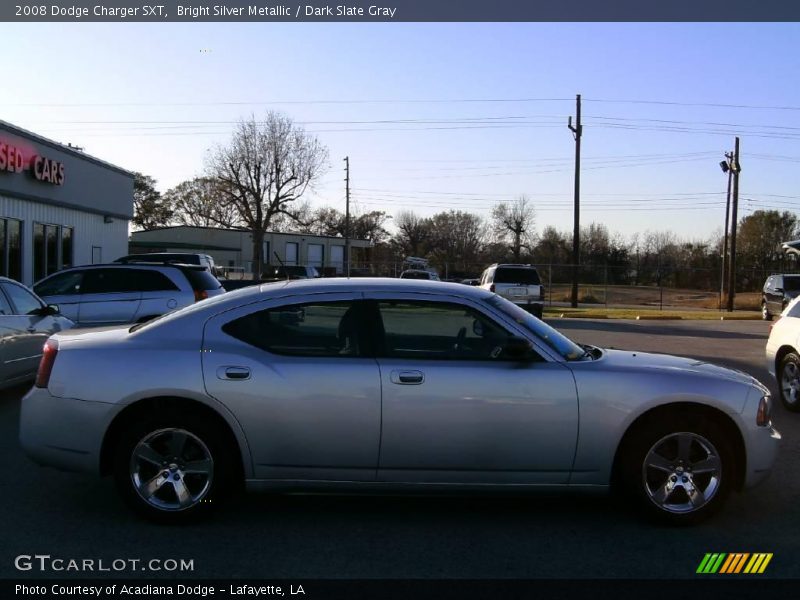 Bright Silver Metallic / Dark Slate Gray 2008 Dodge Charger SXT