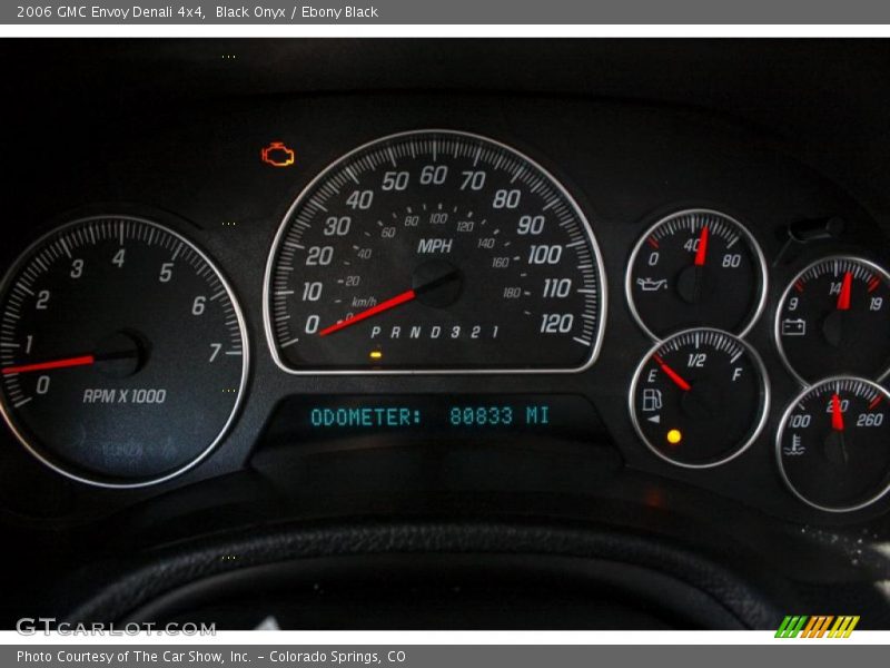 Black Onyx / Ebony Black 2006 GMC Envoy Denali 4x4